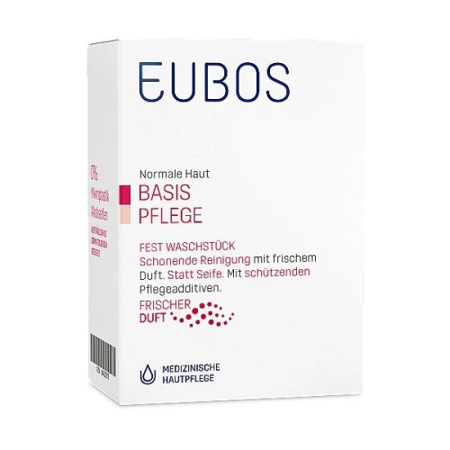 EUBOS Seife fest parfümiert rosa (neu) 125 g