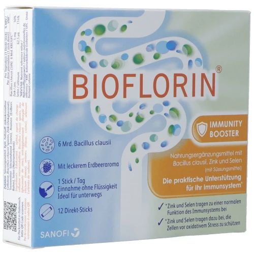 BIOFLORIN Immunity Booster Plv Stick 12 Stk