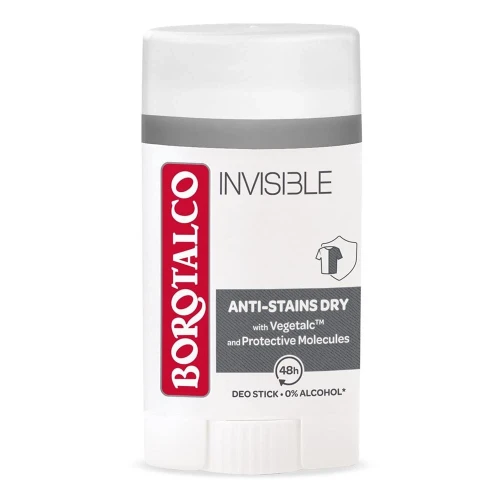 BOROTALCO Deo Invisible Stick 40 ml