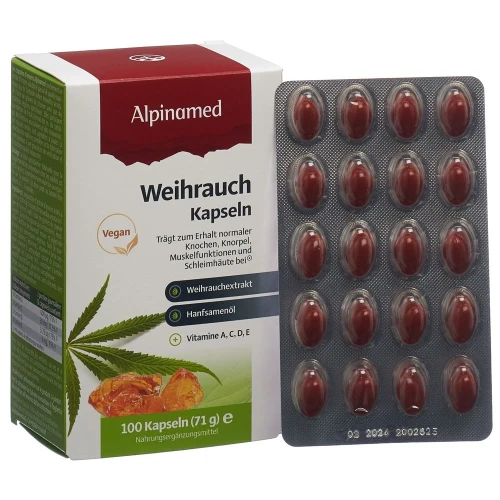 ALPINAMED Weihrauch Kaps 100 Stk