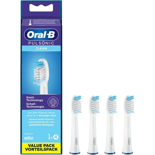 ORAL-B Aufsteckbürsten Pulsonic Clean 4 Stk