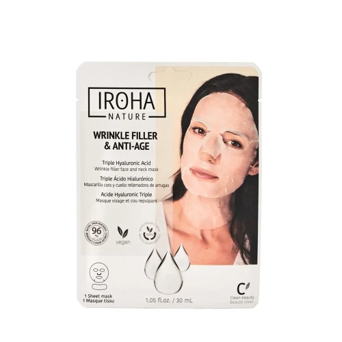 IROHA Tissue Face&Neck Mask 20 ml