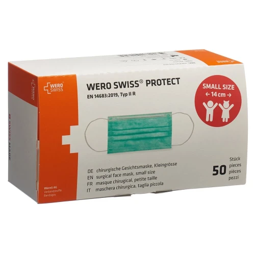WERO SWISS Protect Maske Typ IIR Small 50 Stk