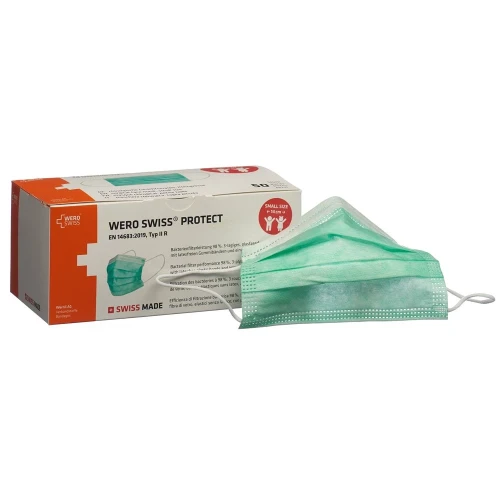 WERO SWISS Protect Maske Typ IIR Small 50 Stk