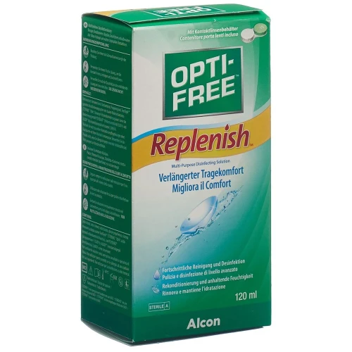 OPTI FREE REPLENISH Desinfektionslösung Fl 120 ml
