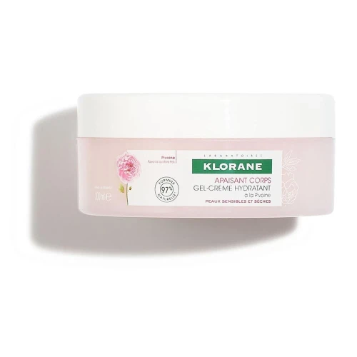 KLORANE Pfingstrosen Gel-Creme feuchtigkeit Bio 200 ml