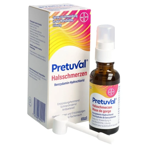 PRETUVAL Halsschmerzen Spray 30 ml