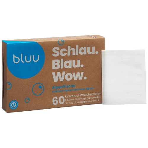 BLUU Waschstreifen Alpenfrische 60 Stk