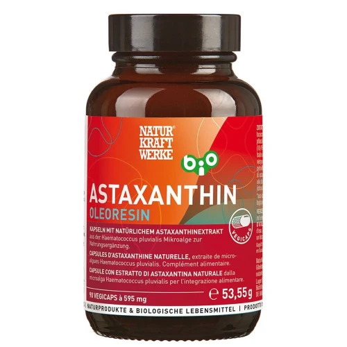 NATURKRAFTWERKE Astaxanthin Vegicaps Bio 90 Stk