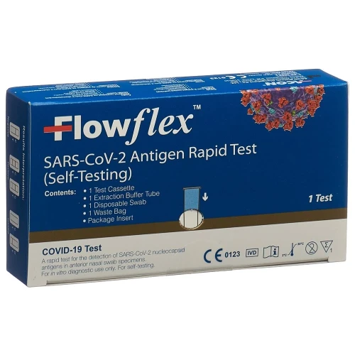 FLOWFLEX SARS-CoV-2 Antigen Rapid Test Corona Selbsttest 1 Stk.
