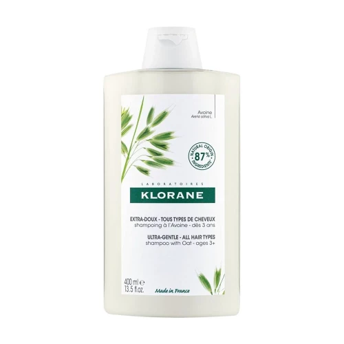 KLORANE Hafer Bio Shampoo Tube 400ml 