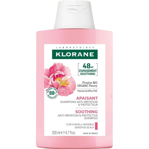 KLORANE Shampoo Pfingstrose Bio Tb 200 ml