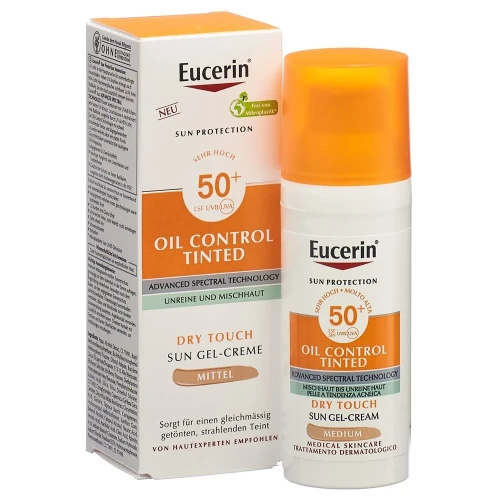 EUCERIN SUN Fa Oil Con Gel-Cr me LSF50+ 50 ml