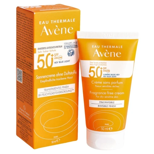 AVENE SUN Sonnencreme ohne Duft SPF50+ Tb 50 ml