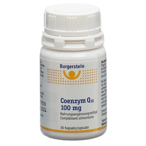 BURGERSTEIN Coenzym Q10 Kaps 100 mg Ds 30 Stk