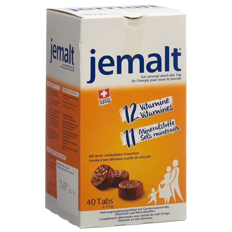 JEMALT Tabs 40 x 7.5 g JEMALT Tabs 40 x 7.5 g