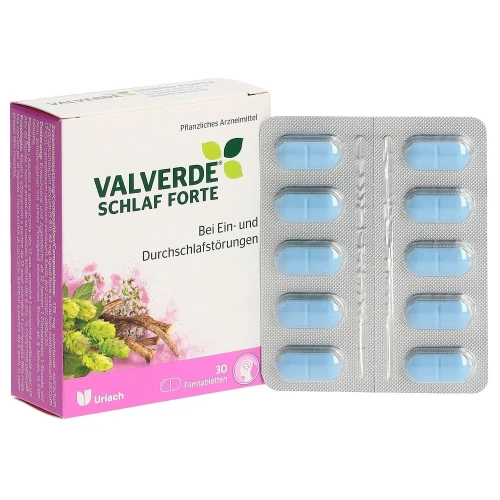 VALVERDE Schlaf forte Filmtabl (neu) 30 Stk