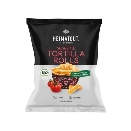 HEIMATGUT Tortilla Rolls Salsa Style Btl 125 g