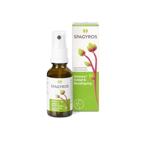 SPAGYROS GEMMO Schlaf u Beruhigung Mundspray 30 ml
