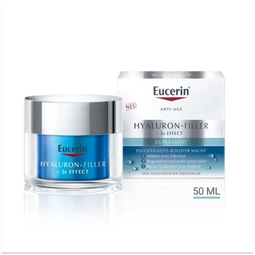 EUCERIN HYALURON-FILL Feuchtig-Booster Nacht 50 ml