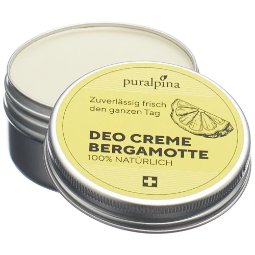 PURALPINA Deo Creme Bergamotte Dose 50 ml