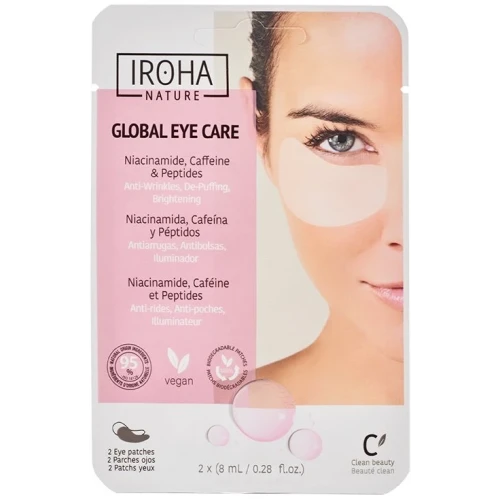 IROHA Nat Global Eye Care Patches 2 x 8 ml