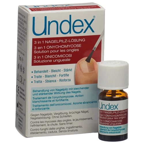 UNDEX 3 in 1 Nagelpilz-Lösung 7 ml