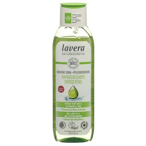 LAVERA Pflegedusche Erfrischend Bio Limette & Bio Zitronengras 250 ml