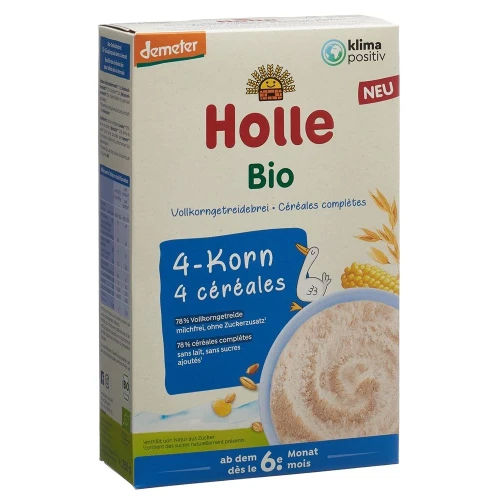 HOLLE Vollkorngetreidebrei 4-Korn 250 g