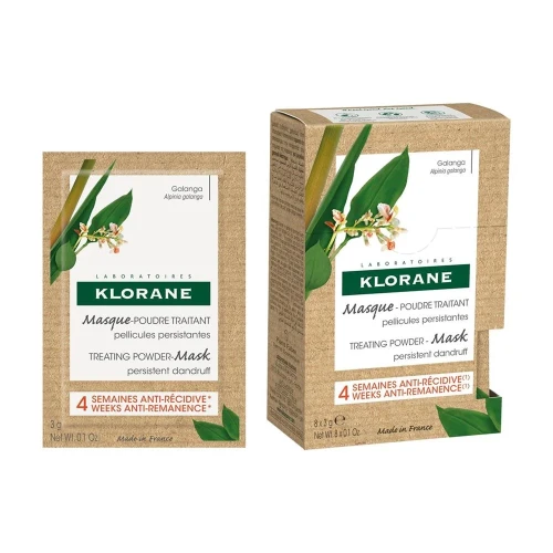 KLORANE Pulvermaske Galanga 8 Btl 3 g