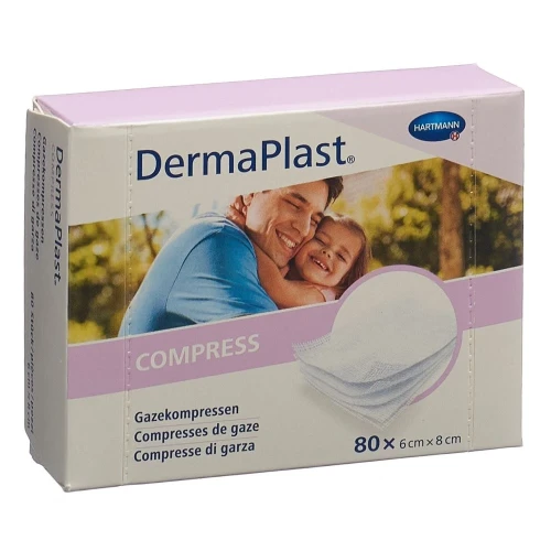 DERMAPLAST Compress 6x8cm Box 80 Stk