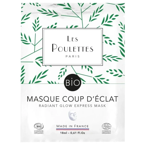 LES POULETTES Mask Radiant Glow Express Btl 18 ml