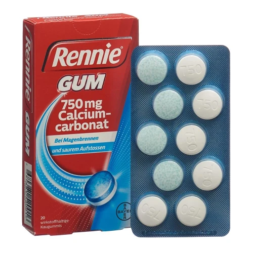 RENNIE Gum Kaugummi 20 Stk