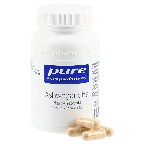 PURE Ashwagandha Kaps Ds 60 Stk