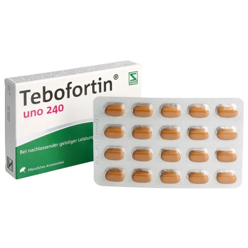 TEBOFORTIN uno Filmtabl 240 mg 40 Stk