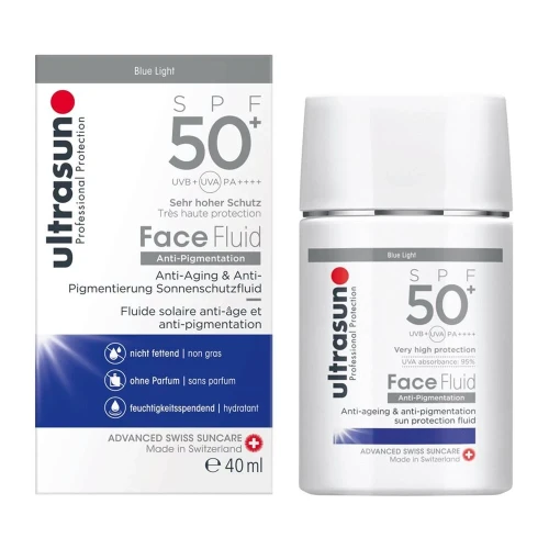 ULTRASUN Face Fluid Anti-Pigment SPF50+ Fl 40 ml
