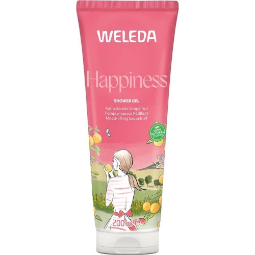 WELEDA Shower Gel Happiness Grapefruit Tb 200 ml