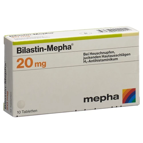 BILASTIN Mepha Tabl 20 mg 10 Stk