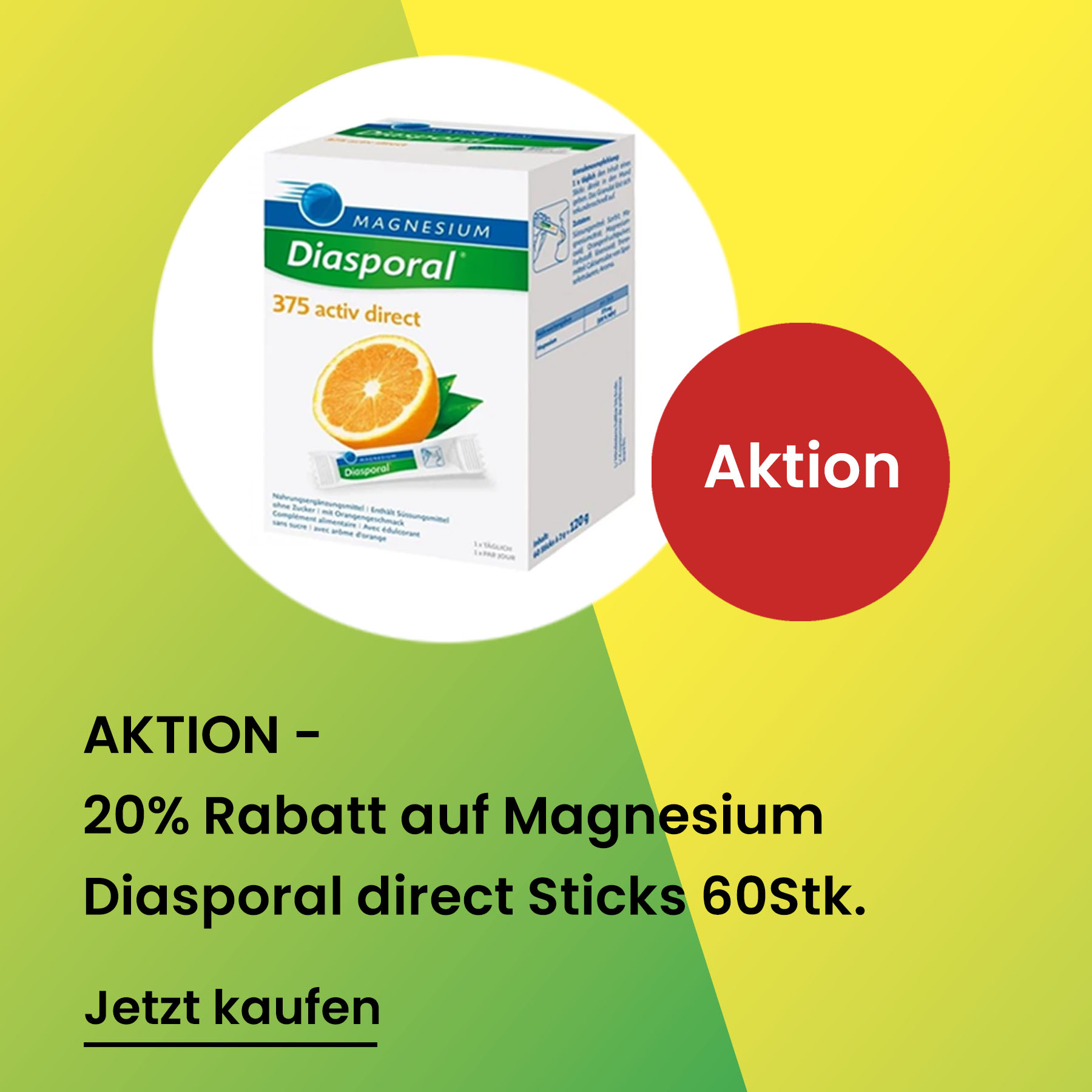 20% Rabatt Magnesium Diasporal